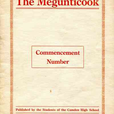 The Megunticook Commencement Number - June 1914
