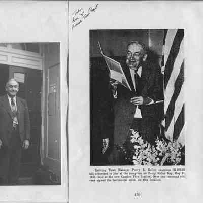 Percy R. Keller, Camden Town Manager 1932-1951: Origformat: Print-Photographic