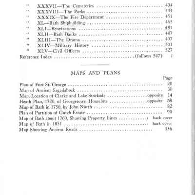 history of bath toc pg 2: Origformat: Book; Resolution: 100 dpi