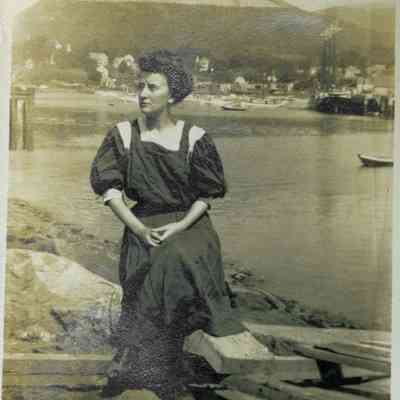 Camden Harbor and Mountains: Origformat: Book; Resolution: 100 dpi