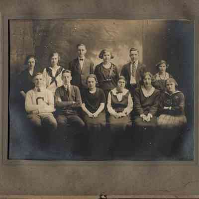 Editorial staff of the Megunticook, 1922