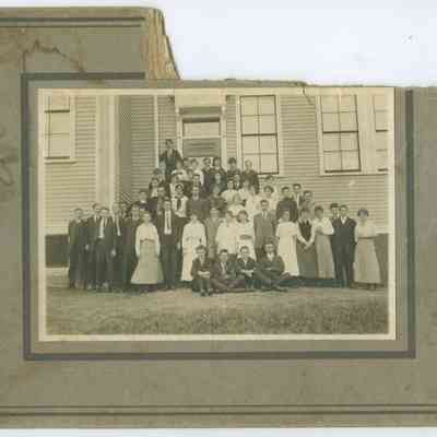 Camden High School Class circa 1900
