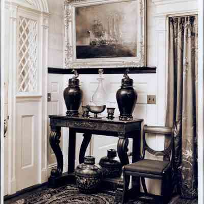 Interior of Hill Acres estate