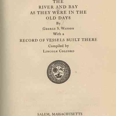 Sailing Days on The Penobscot