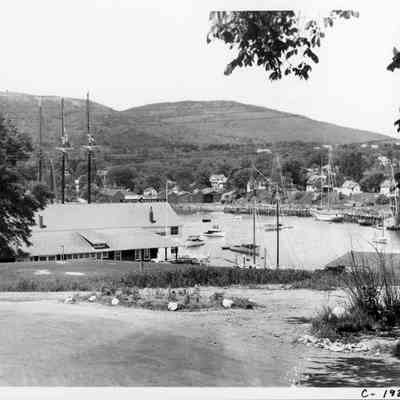 Camden harbor circa 1939