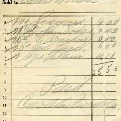 Billheads Collection 068