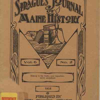 Sprague's Journal of Maine History