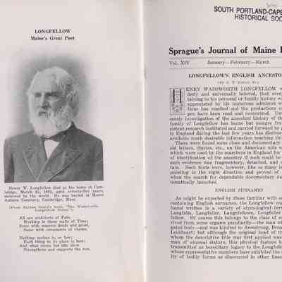 Sprague's Journal of Maine History