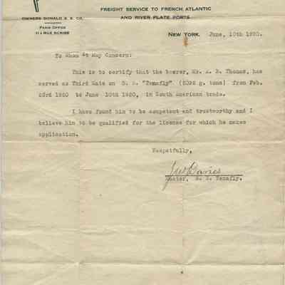 letter of recommendation