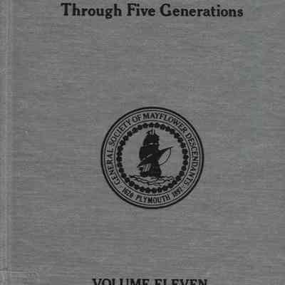 Mayflower Families Through Five Generations: Vol. 11, Pt. 2 (Edward Doty)