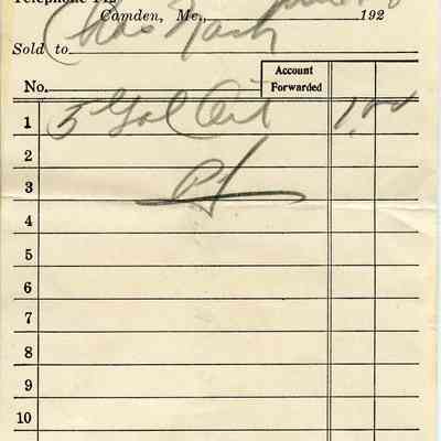 Billheads Collection 070