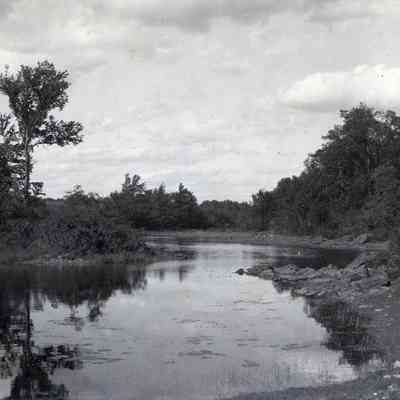 Megunticook Lake before Dam
