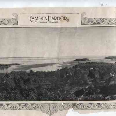 Camden Harbor Looking Seaward