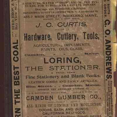 Resident and Business Directory of Camden and Rockport, Maine, 1902 -1903