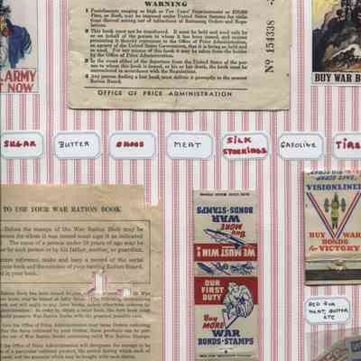 WWII scrapbook by Barbara Dyer: Origformat: Other; Resolution: 96