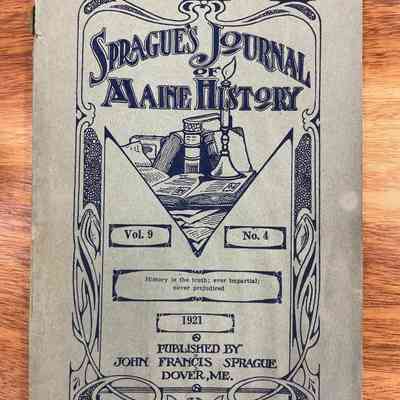 Sprague's Journal of Maine History
