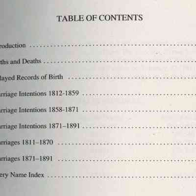 Vital Records of Washington, Maine