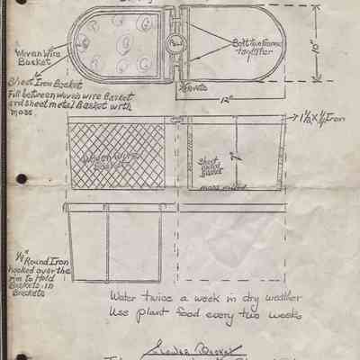 Flower Basket design