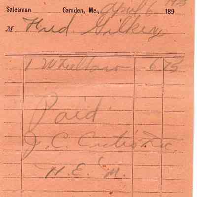 Billheads Collection 079