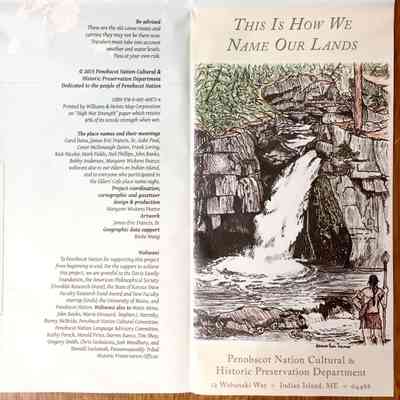 Penobscot language map WHC 2022.1