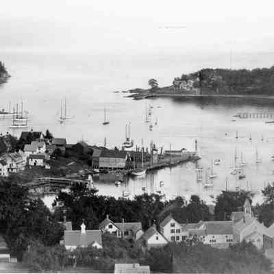 Camden harbor circa 1912