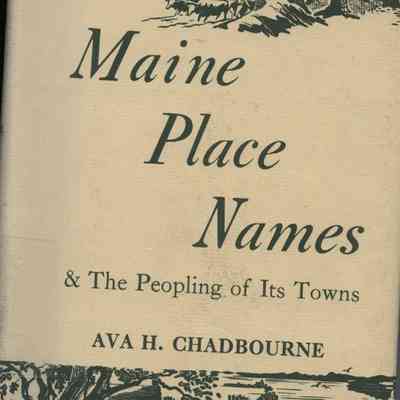 Maine Place Names