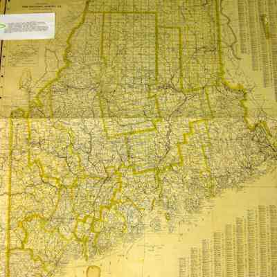 THE OFFICIAL MAP OF MAINE