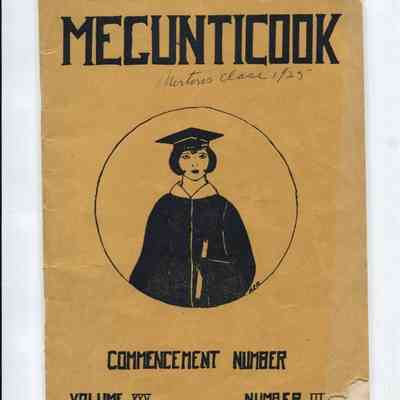 Megunticook Commencement Number - June 1925