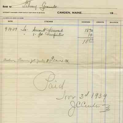 Billheads Collection 081