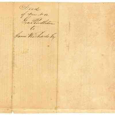 Doc 030 - 1834 George Pendleton to James Richards Jr deed to Meetinghouse