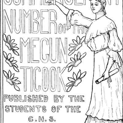 Commencement Number of the Megunticook - Juen 1904