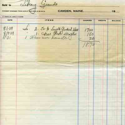 Billheads Collection 082