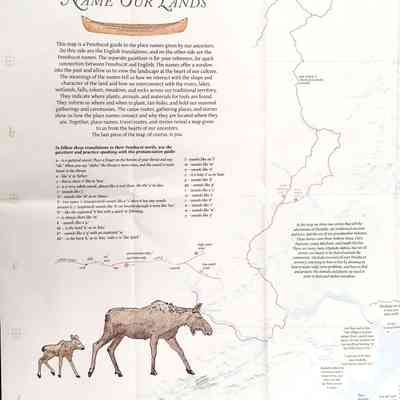 Penobscot language map WHC 2022.1