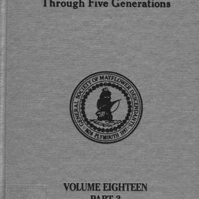 Mayflower Families Through Five Generations: Vol. 18, Pt. 3 (Richard Warren)