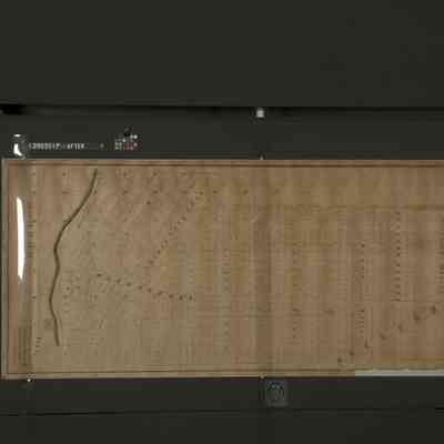 Plan of house lots by lime quarry in Camden, 1854
