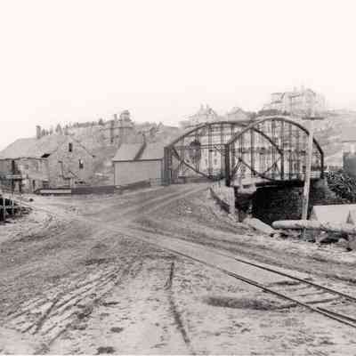Goose River bridge, Rockport in 1887