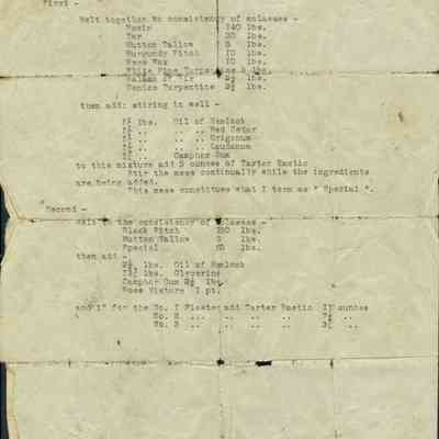 Ordway Plaster Co. documents