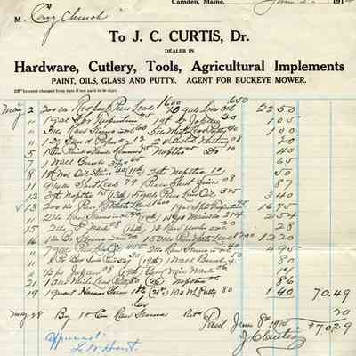 Billheads Collection 084