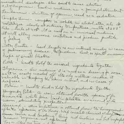 Ordway Plaster Ingredients