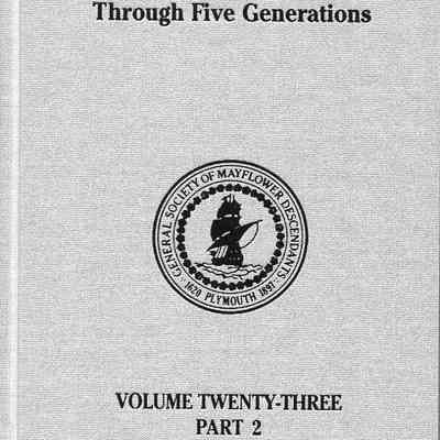 Mayflower families through five generations