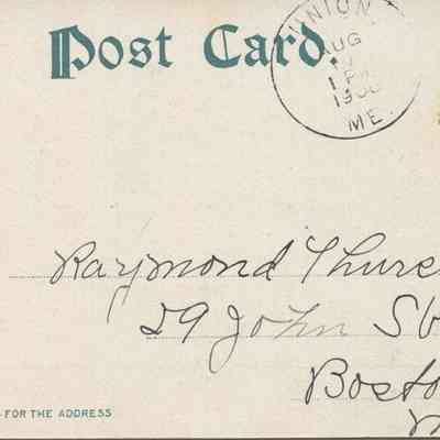 Bowley Collection Postcard 069 B