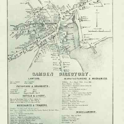 Map of Camden, 1859