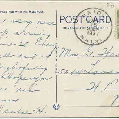 Bowley Collection Postcard 191 B