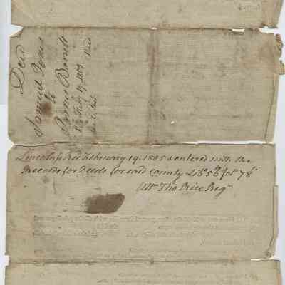 Samuel Jones to James Barrett