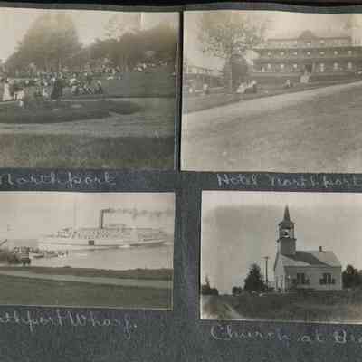 Northport, Hotel Northport, Northport Wharf, Church At Beach_p017