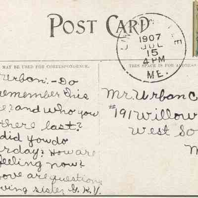 Bowley Collection Postcard 071 B