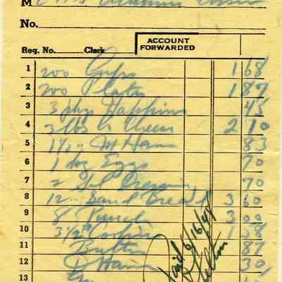 Billheads Collection 092