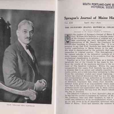 Sprague's Journal of Maine History