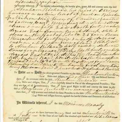 Doc 009 - 1819 Moody to A Richards Deed