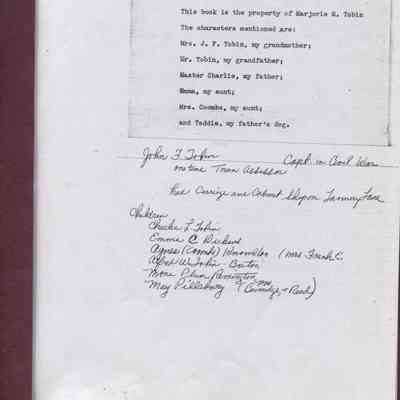 The Cottage Down in Maine, 1899